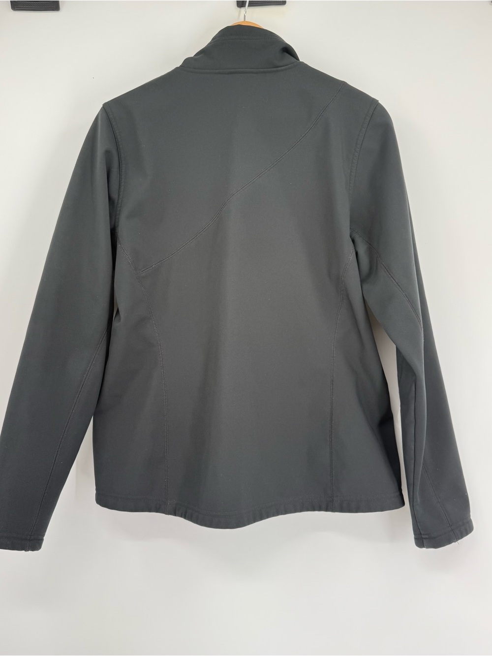 Nike ACG Jacket Womens L Black Softshell Fleece Lined Hiking Full Zip Outdoor - Picture 8 of 8